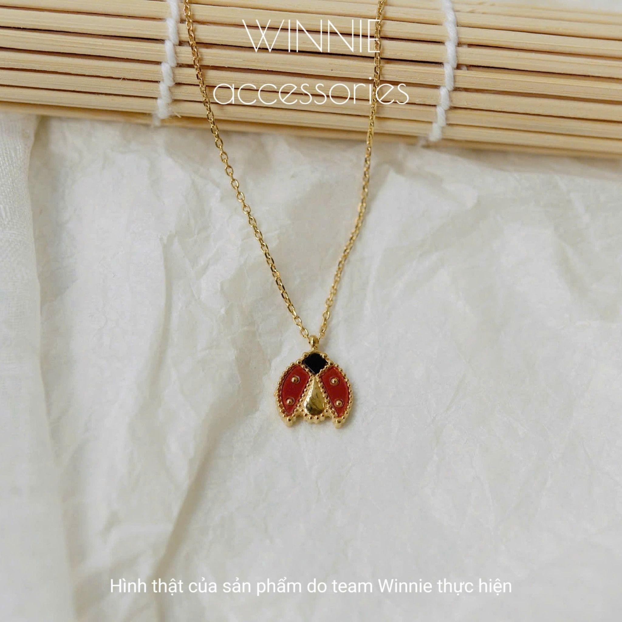 Dây chuyền titan Ladybug