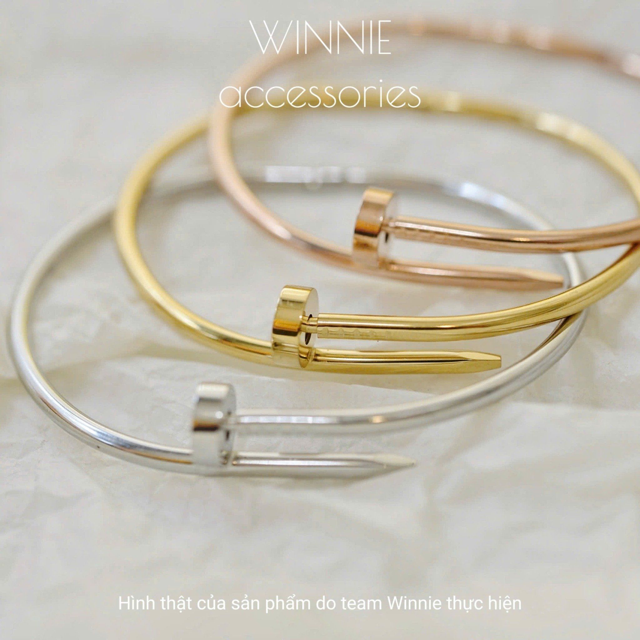 Vòng tay titan Đinh mảnh