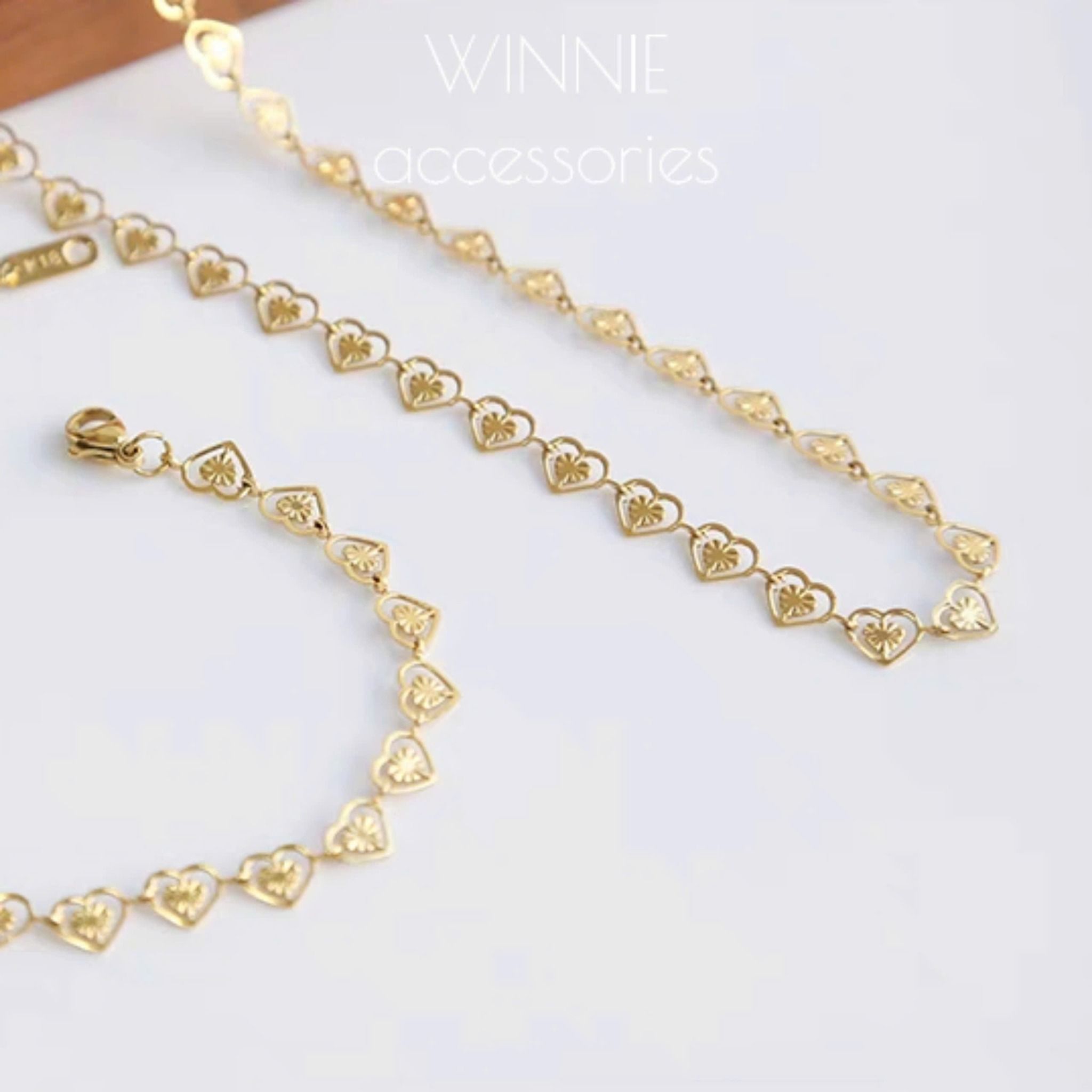 Dây chuyền Titan Stella heart