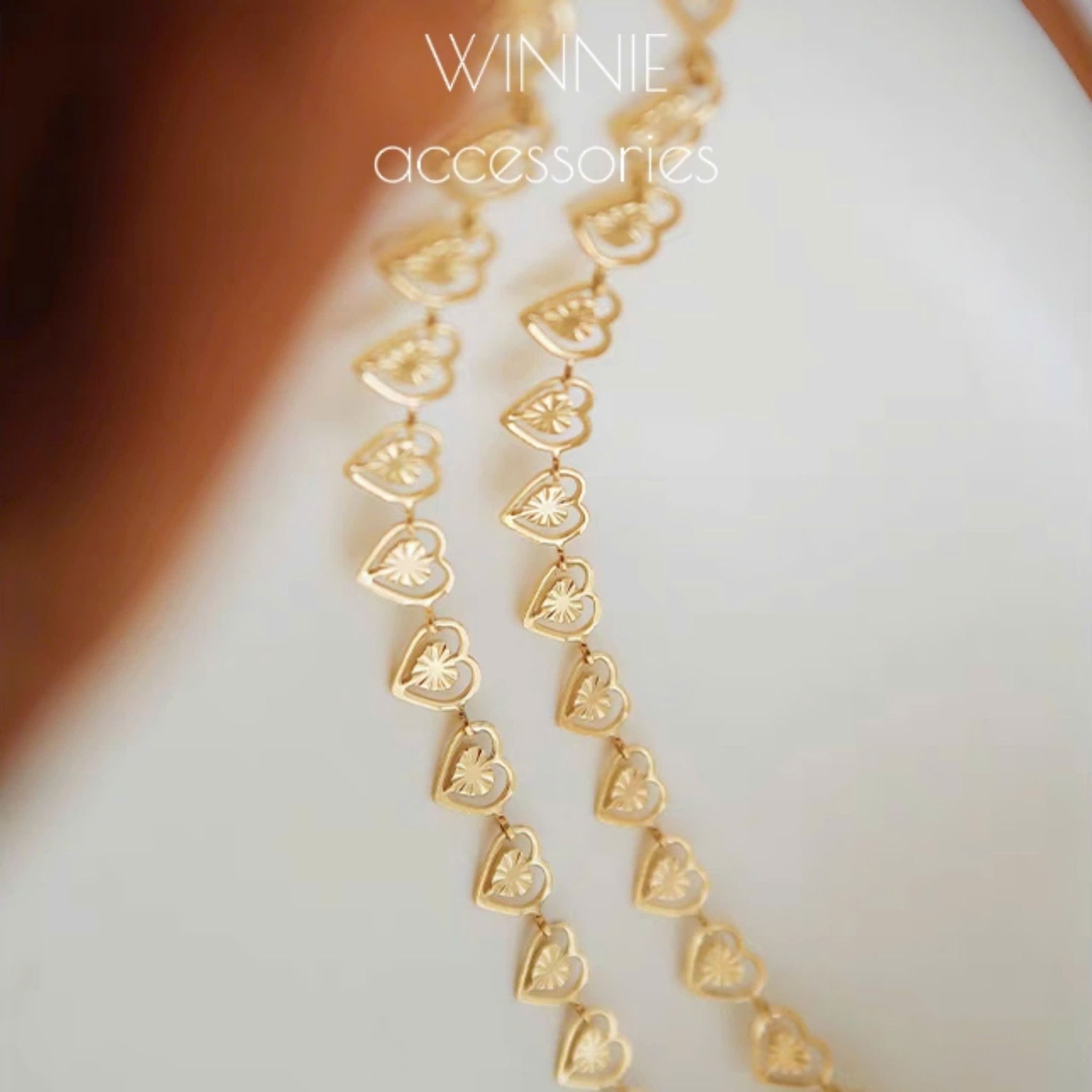 Dây chuyền Titan Stella heart