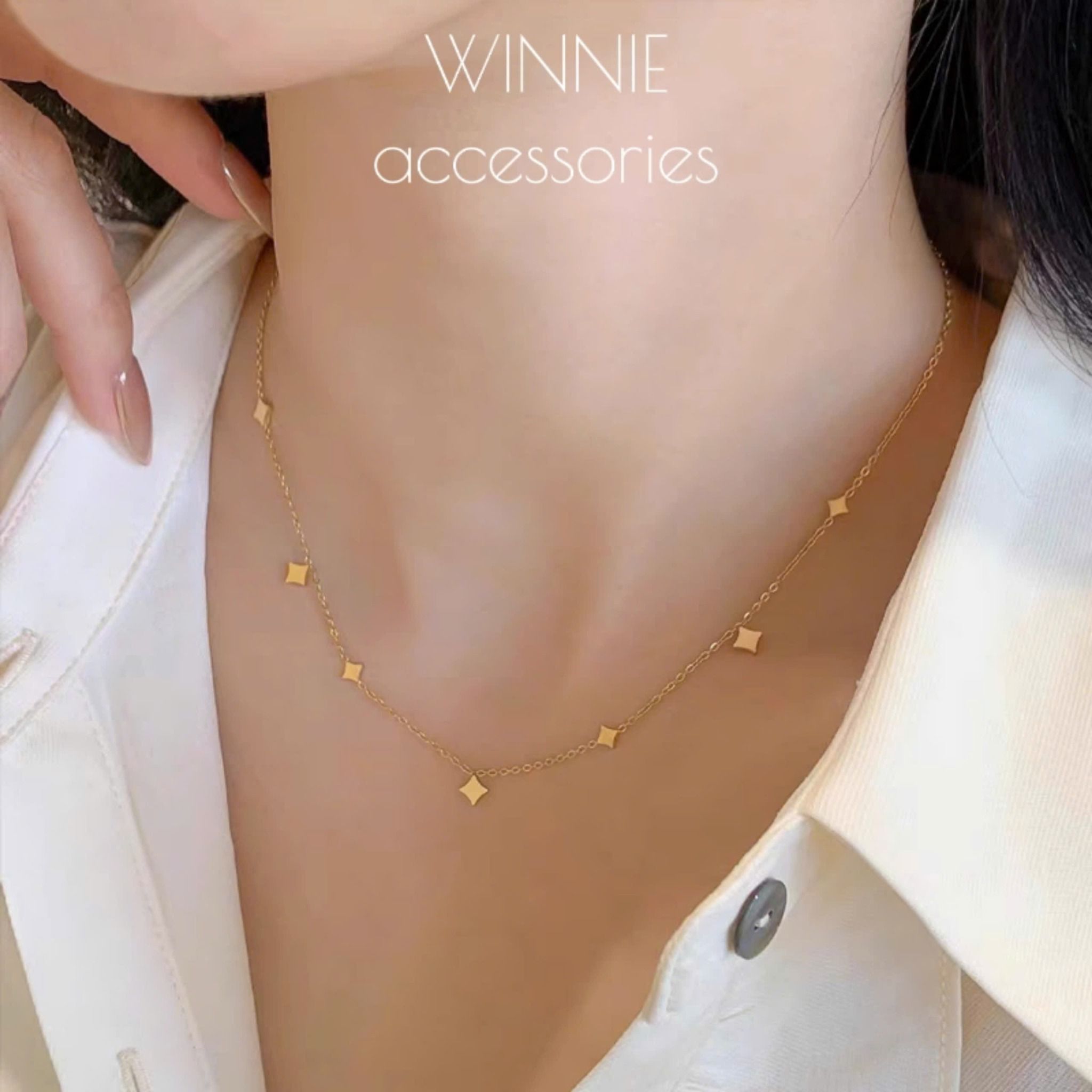 Dây chuyền Titan Rhombus