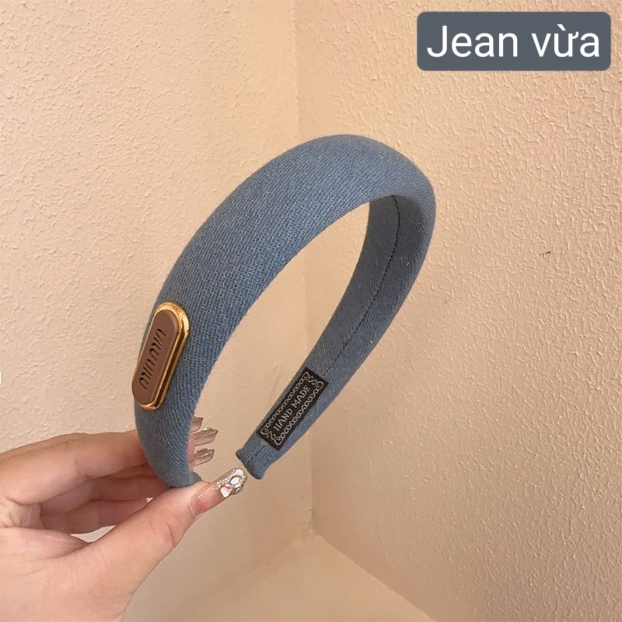 Cài tóc Jeans