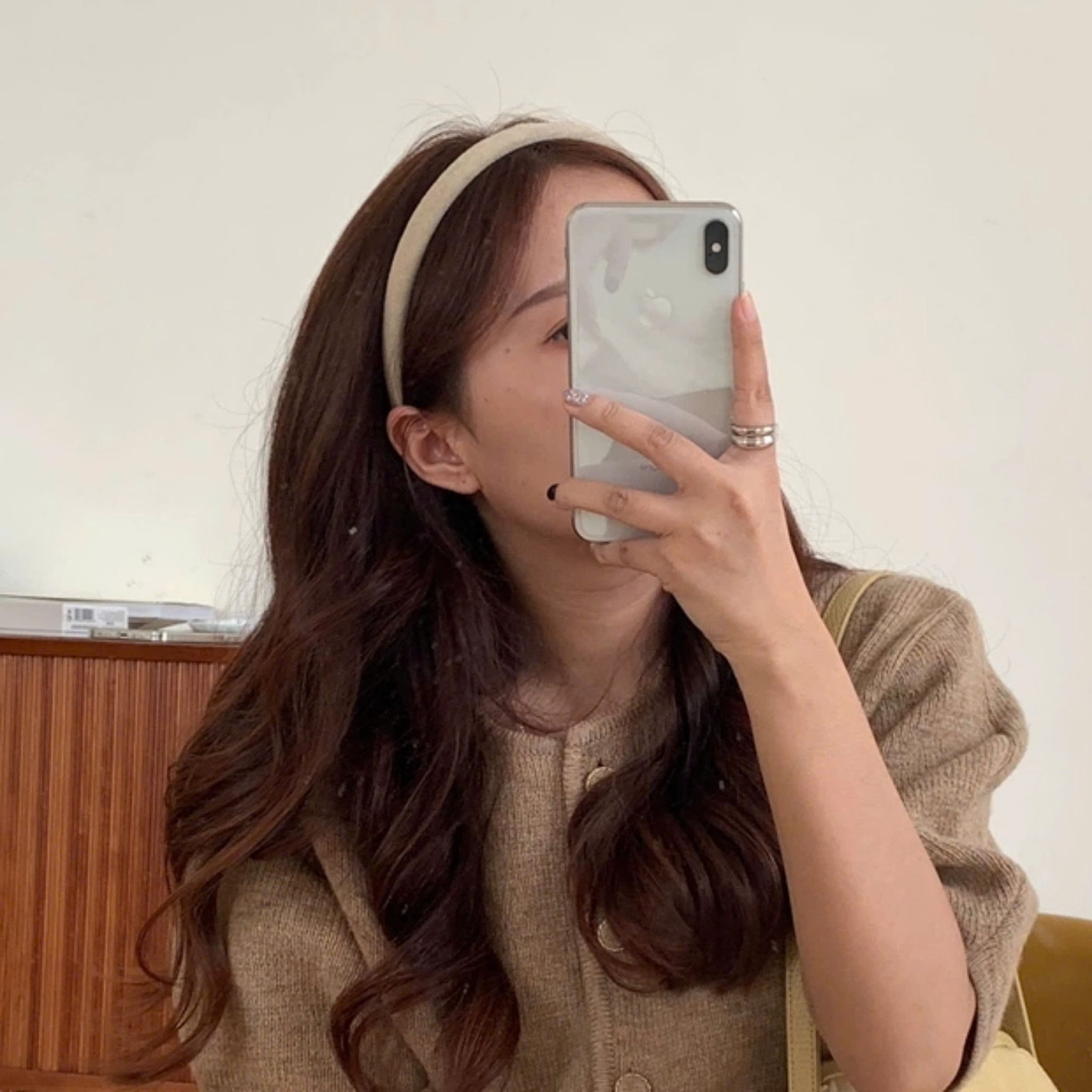Cài tóc Mini Brown