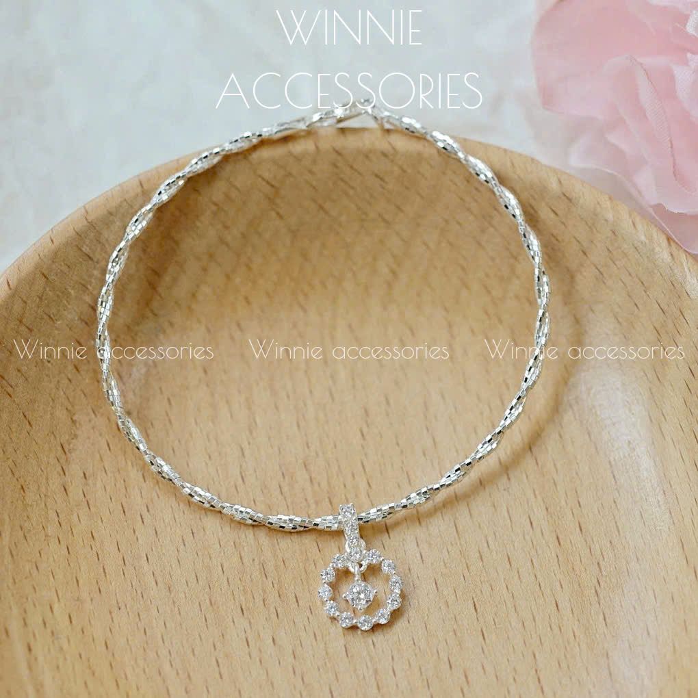 Vòng tay Bạc S925 2 xoắn