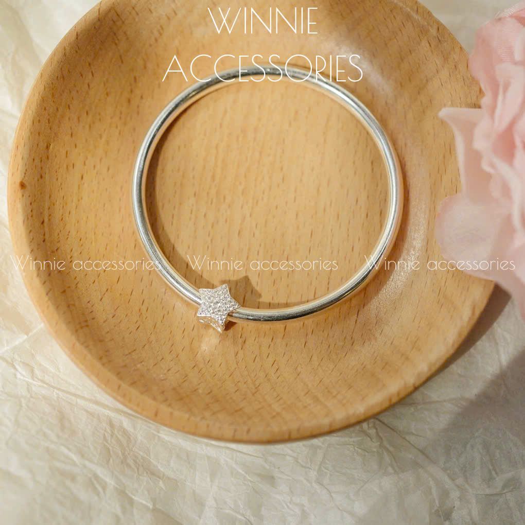 Charm Bạc S925 Xỏ Sao