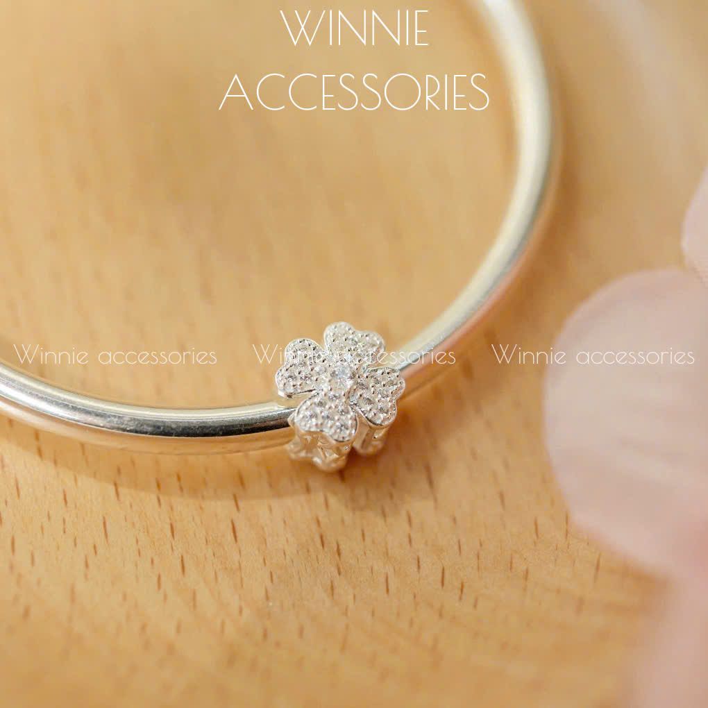 Charm Bạc S925 Xỏ Clover