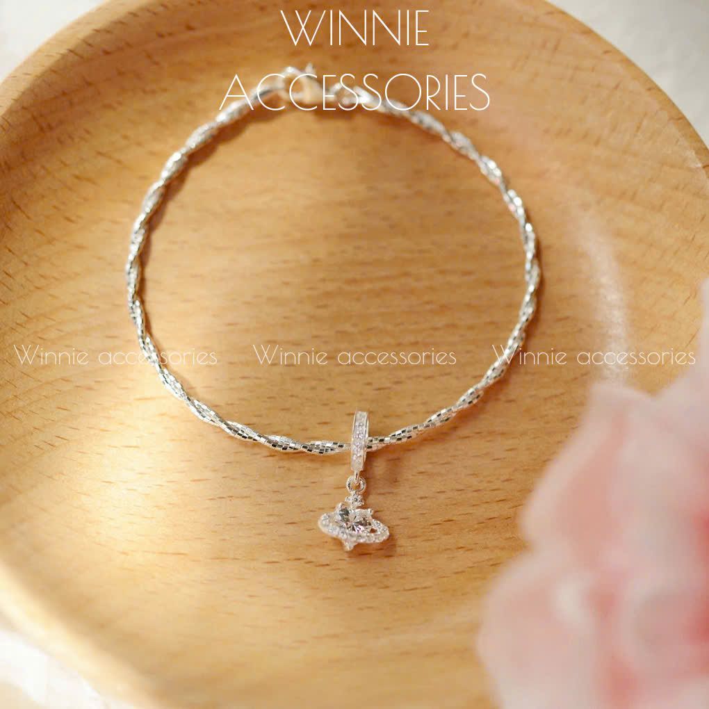 Charm Bạc S925 Heart Planet