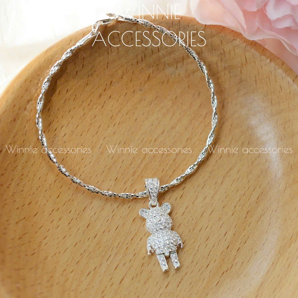 Charm Bạc S925 Bearbrick