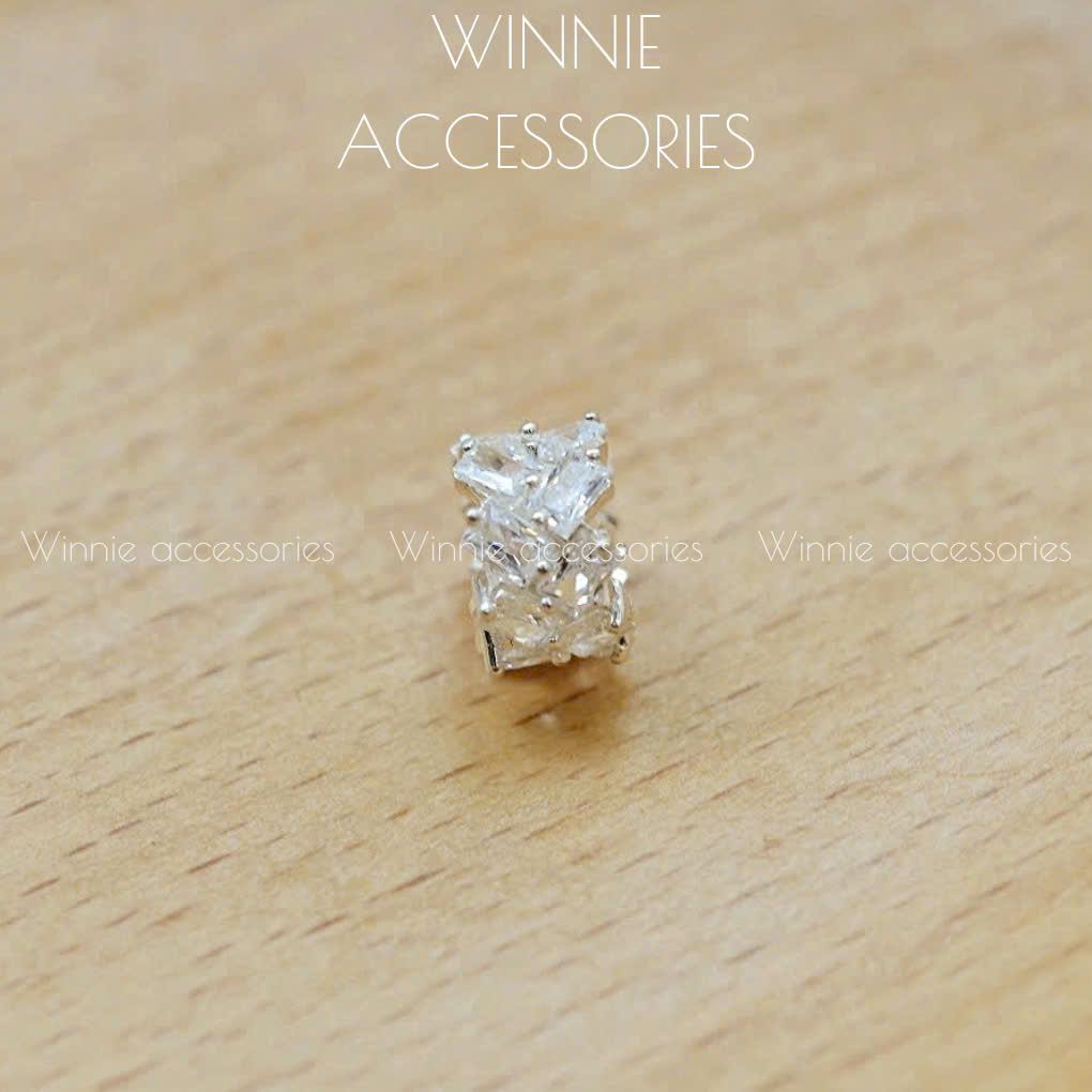 Charm Bạc S925 Xỏ Bông Lúa