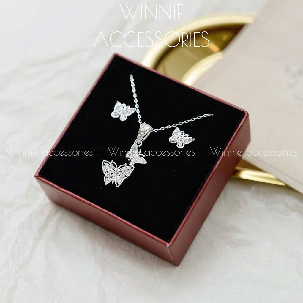 Hoa tai Bạc S925 Fairy Baguette