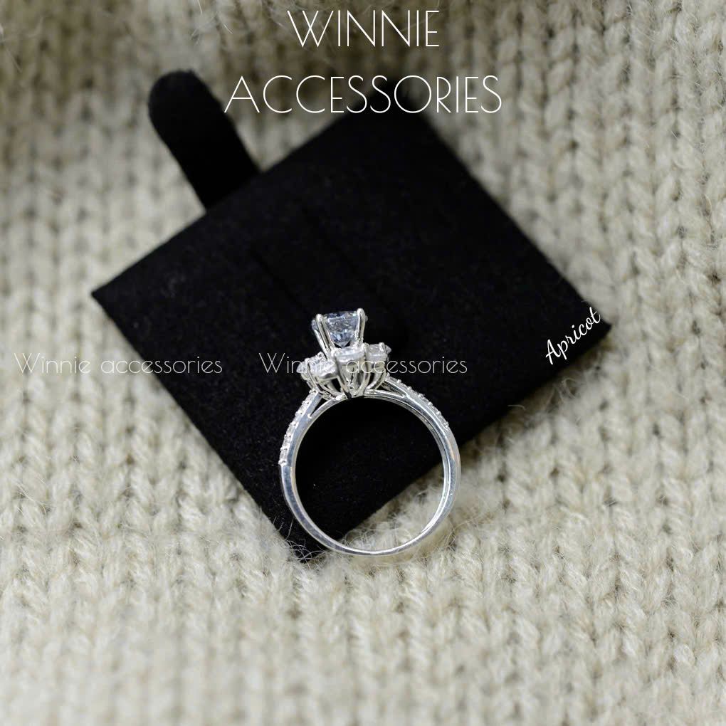 Nhẫn Bạc S925 Apricot