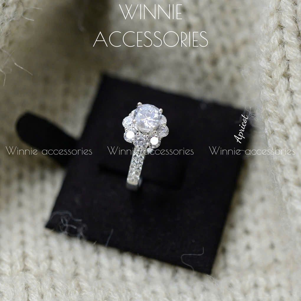 Nhẫn Bạc S925 Apricot