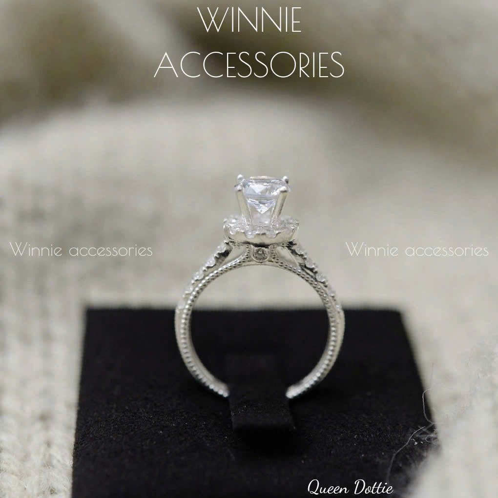 Nhẫn Bạc S925 Queen Dottie