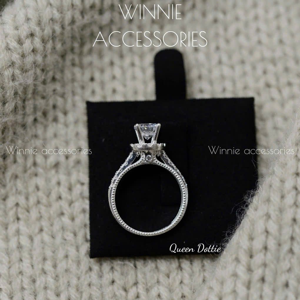 Nhẫn Bạc S925 Queen Dottie