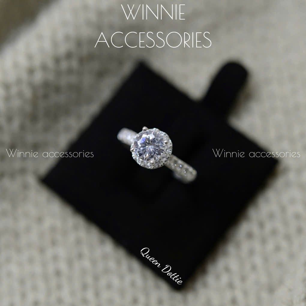 Nhẫn Bạc S925 Queen Dottie