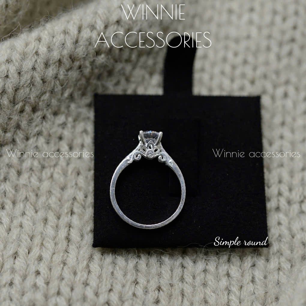 Nhẫn Bạc S925 Simple Round