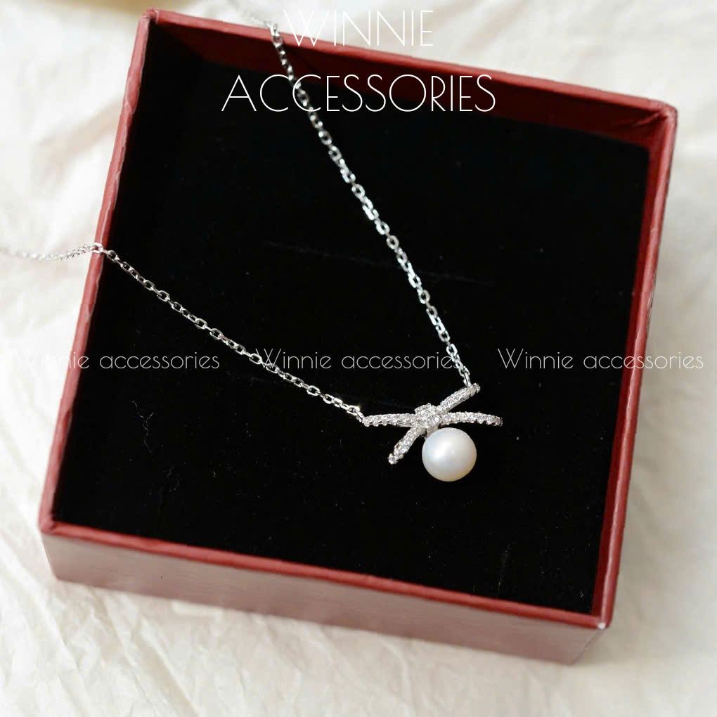 Dây chuyền Bạc S925 Coquette Pearl