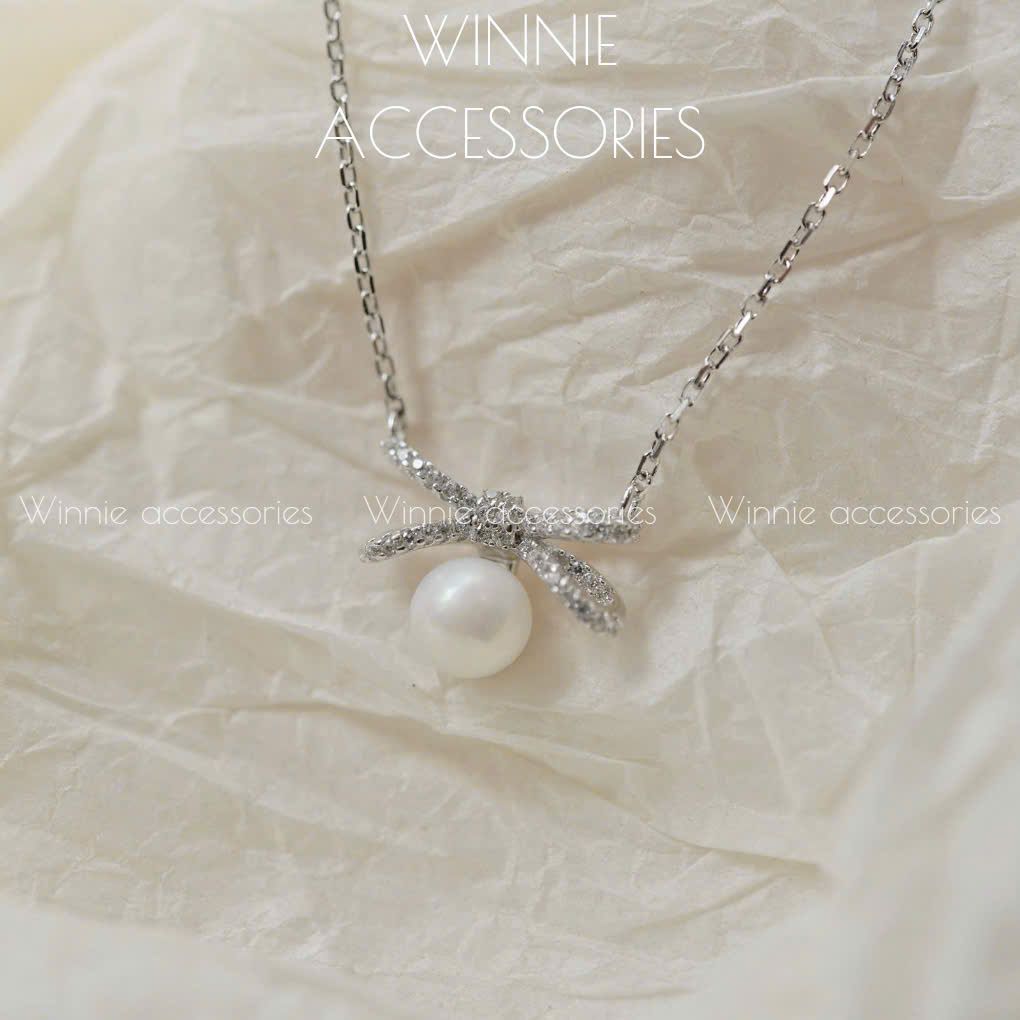 Dây chuyền Bạc S925 Coquette Pearl