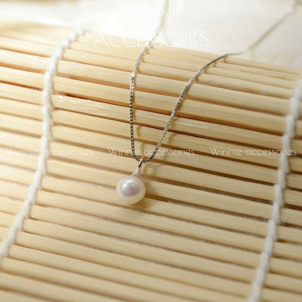 Dây chuyền Bạc S925 Mini pearl