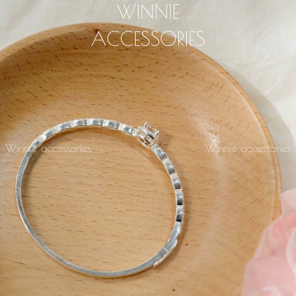 Vòng tay Bạc S925 Halo Mia