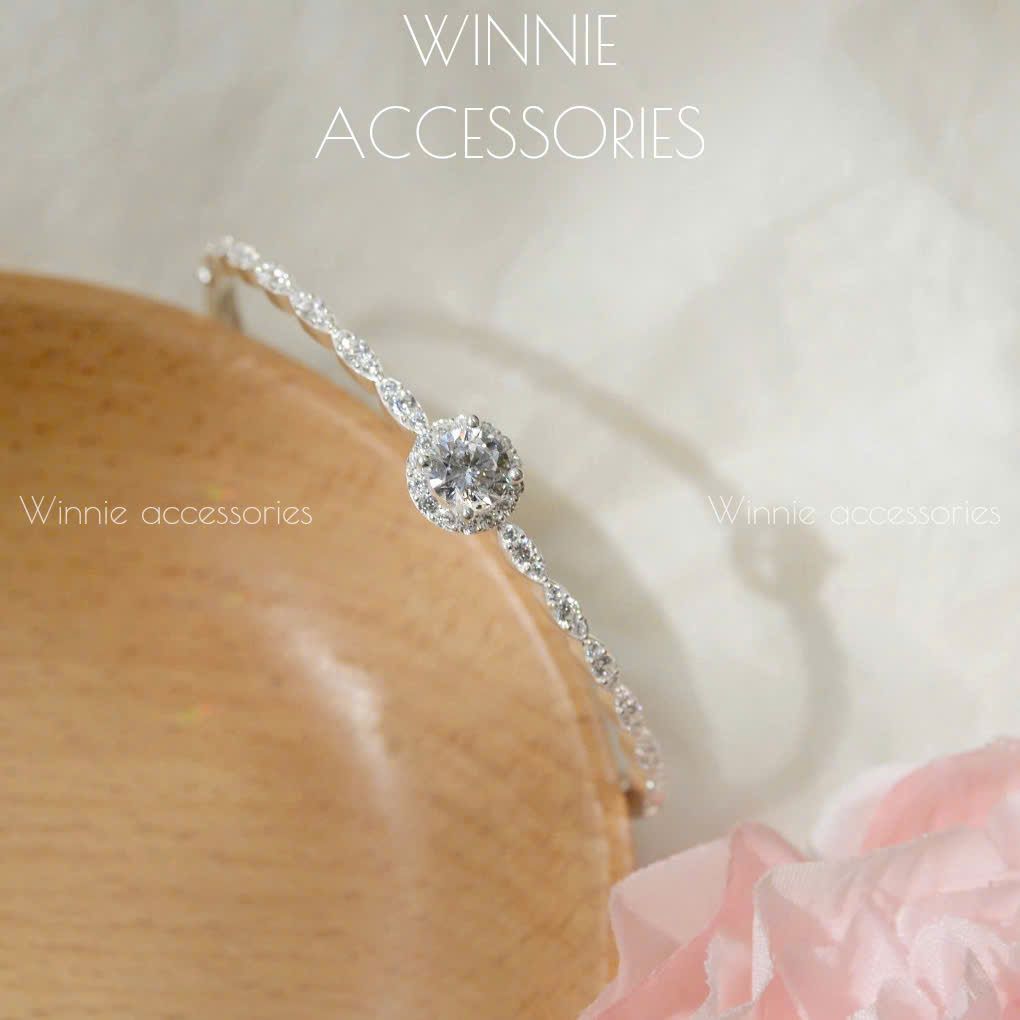 Vòng tay Bạc S925 Halo Mia