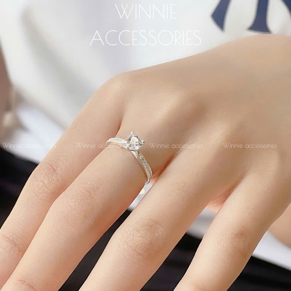Nhẫn Bạc S925 Soli Heart