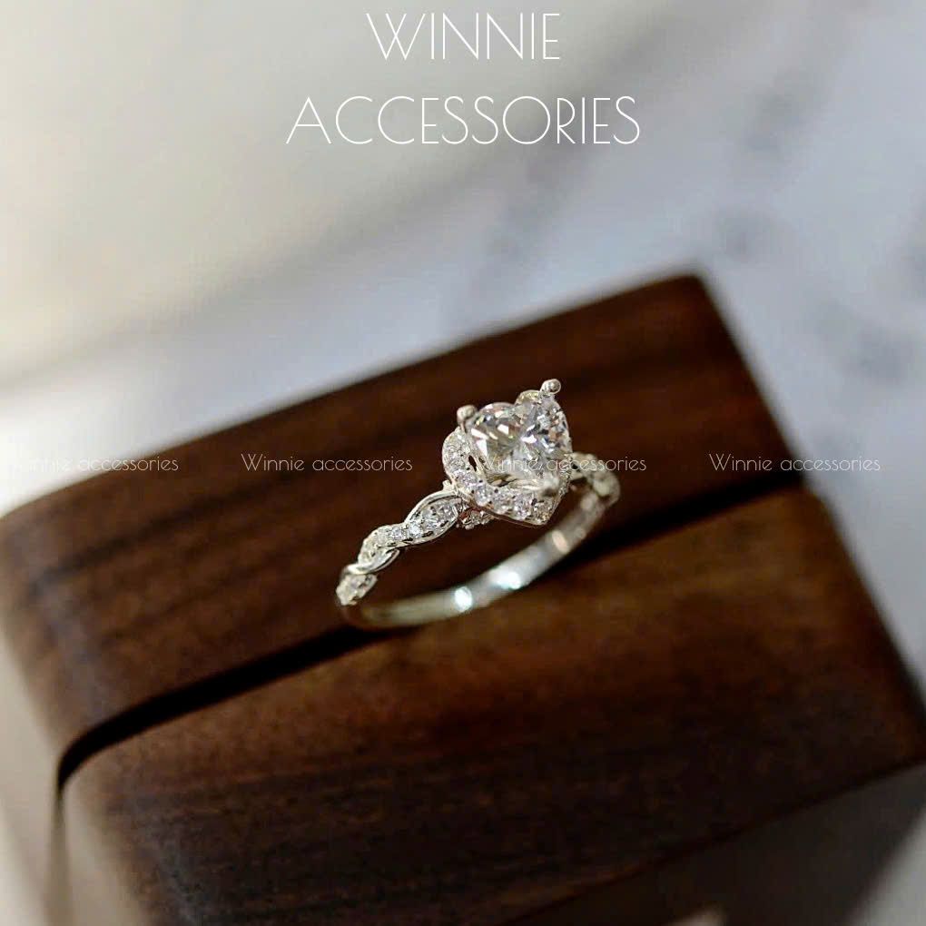 Nhẫn Bạc S925 Twist Heart