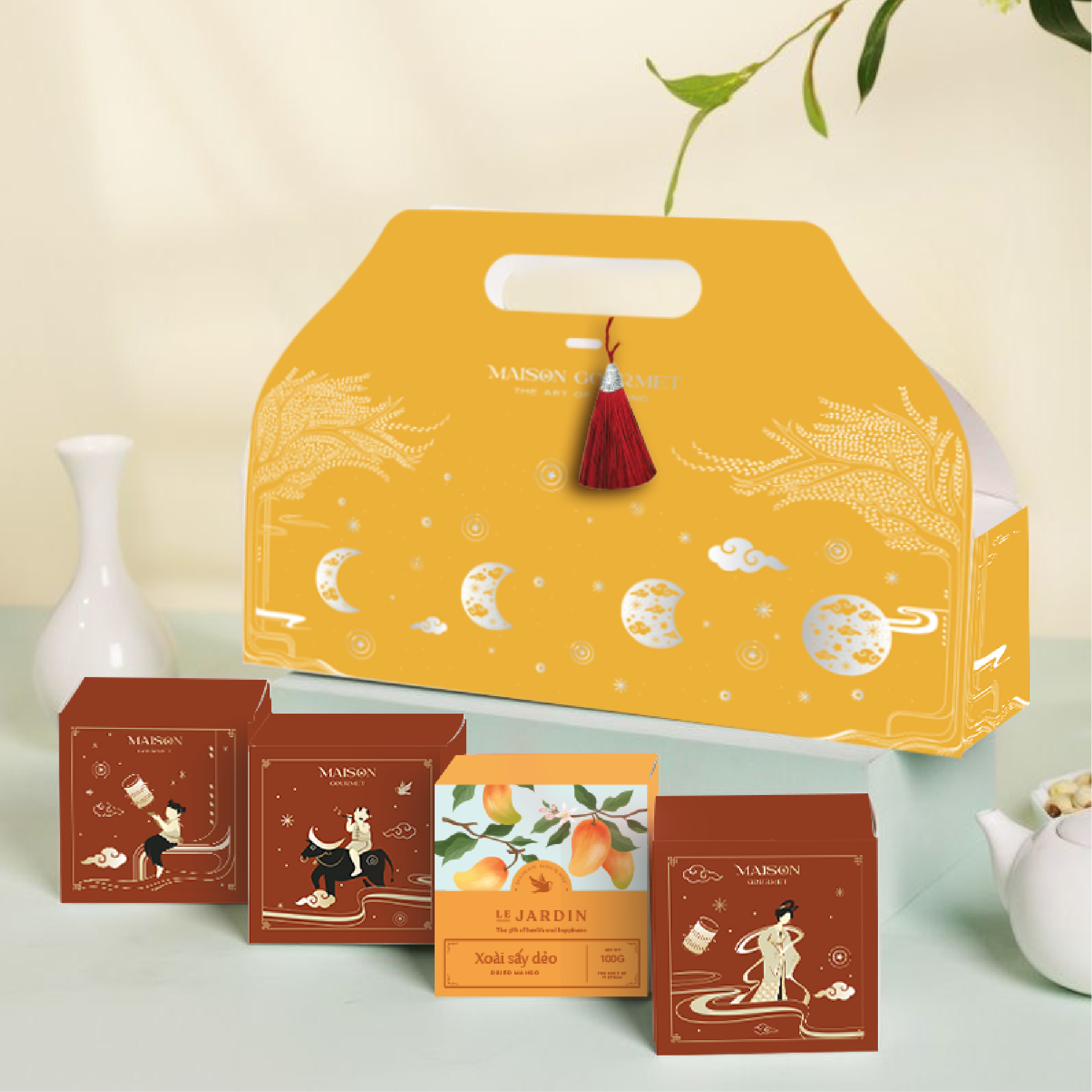 Mâm Cỗ Bánh Trung Thu - Trăng Vàng 4