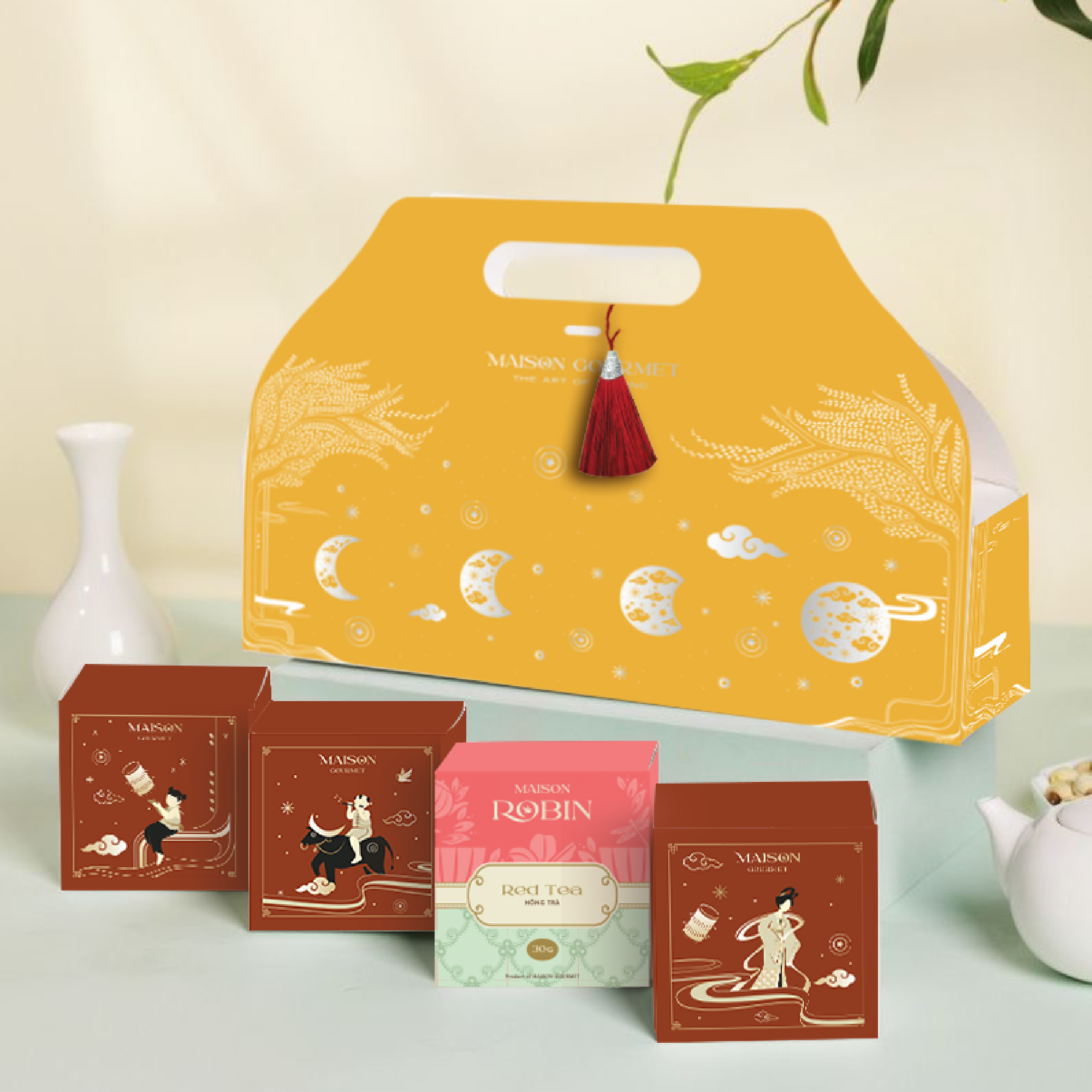 Mâm Cỗ Bánh Trung Thu - Trăng Vàng 3
