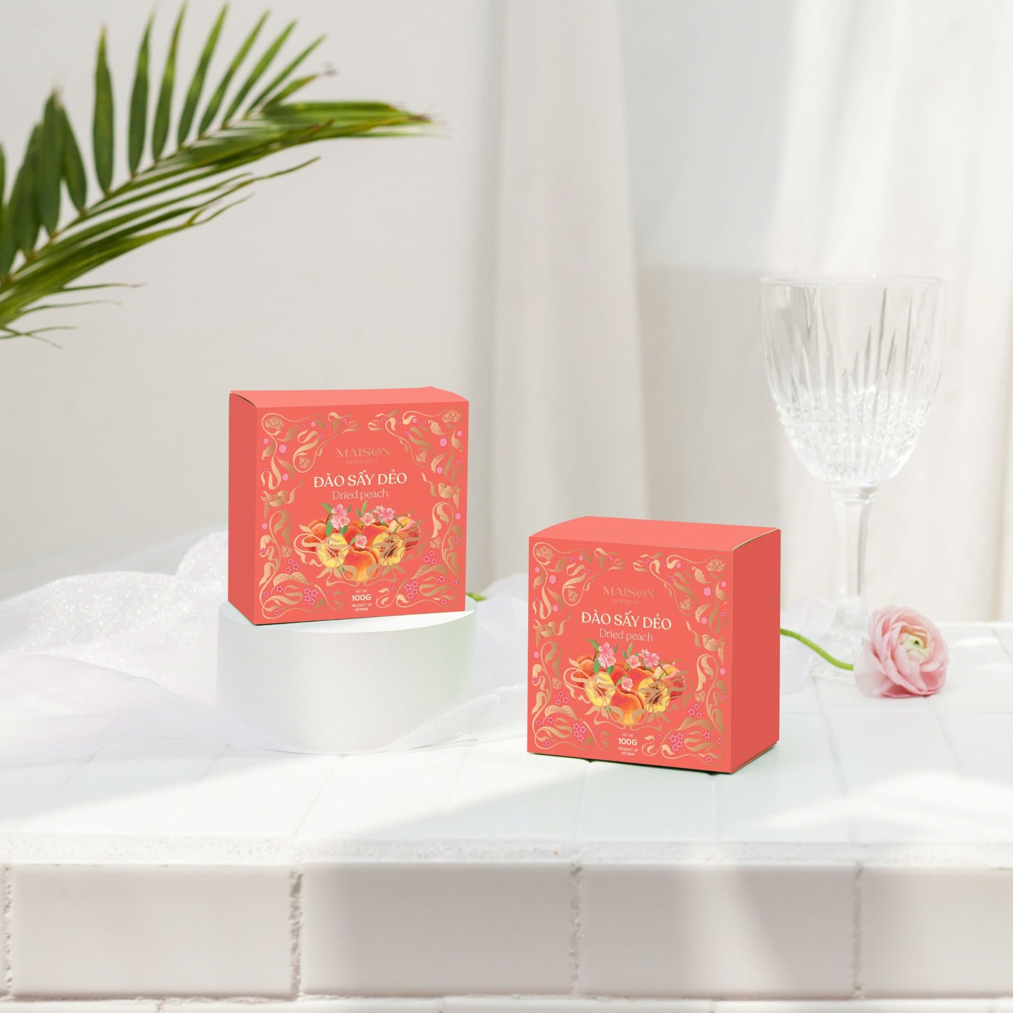 Đào Sấy Dẻo 100g