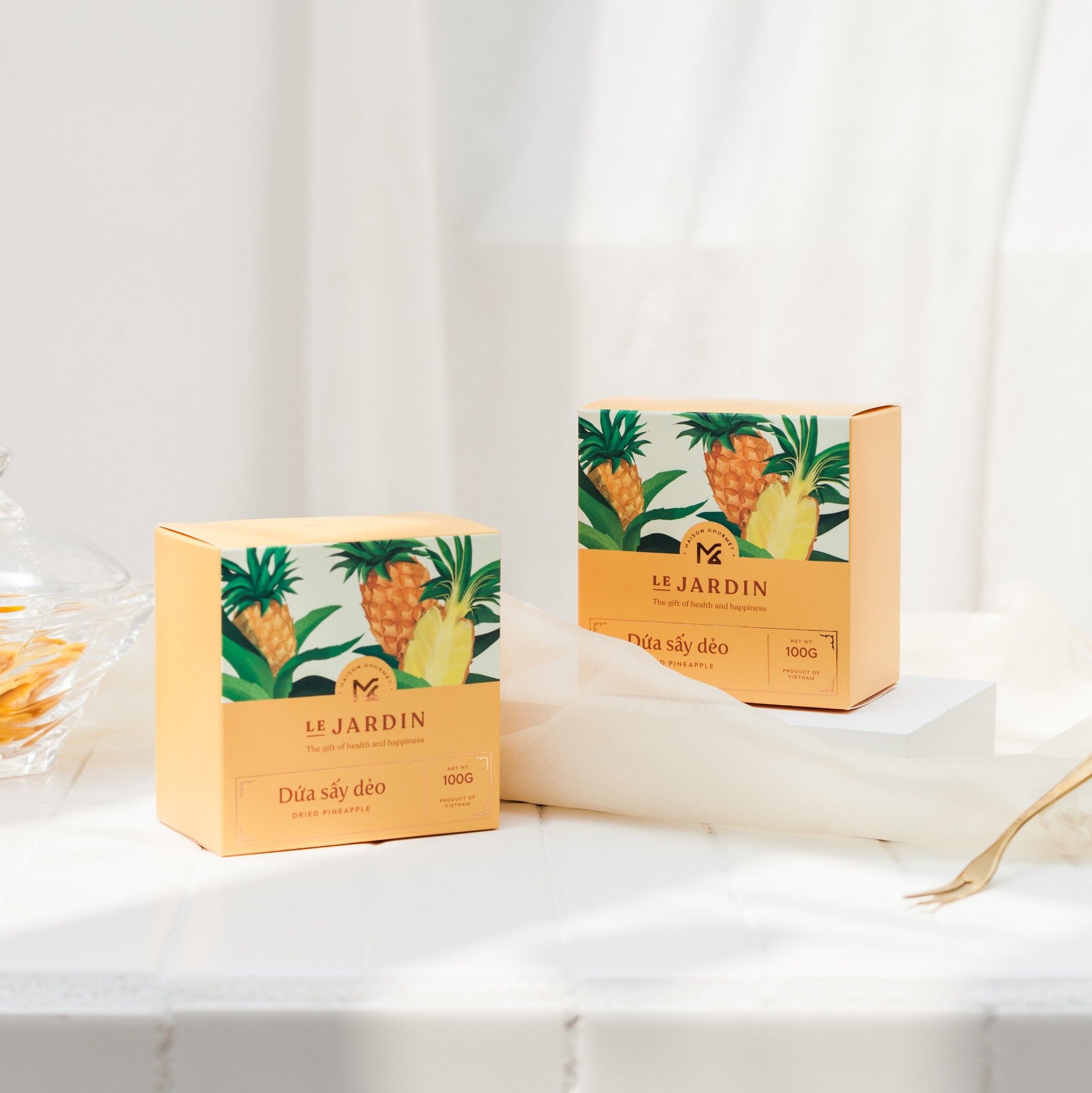 DRIED PINEAPPLE 100G