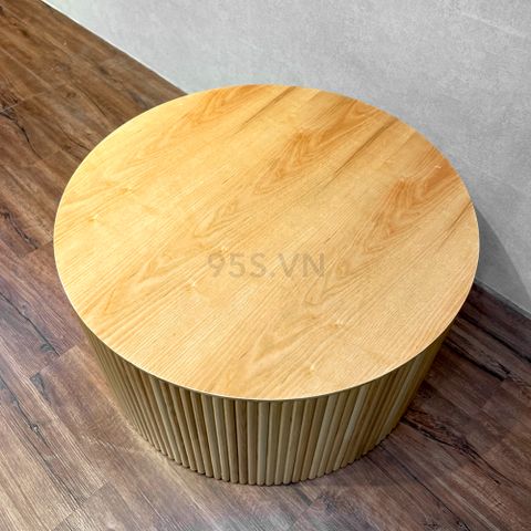 Bàn Trà Gỗ Tròn Nan BOX ROUND