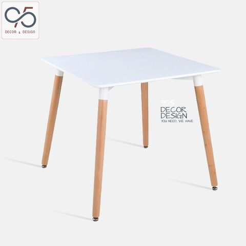 Bàn vuông Eames 80cm