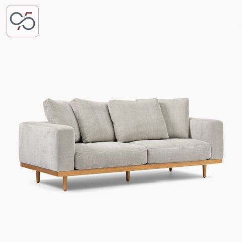CAMA sofa văng nỉ khung gỗ bọc vải hiện đại