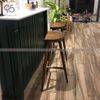 Ghế quầy bar bàn đảo bếp gỗ Taburet 3 chân