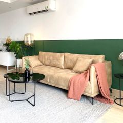 Ghế Sofa Văng Bọc Da Phong Cách Ý