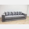 Ghế Sofa Văng Bọc Vải Nỉ Nệm Nhăn