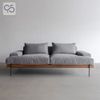 Sofa RIVERA văng nỉ khung gỗ phong cách Ý italia