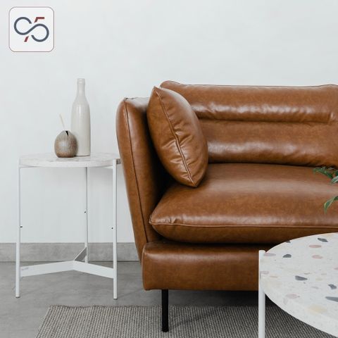 Sofa văng NUBE bọc da phong cách Ý italia