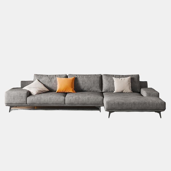Sofa Góc Nỉ 3 Chỗ Hiện Đại