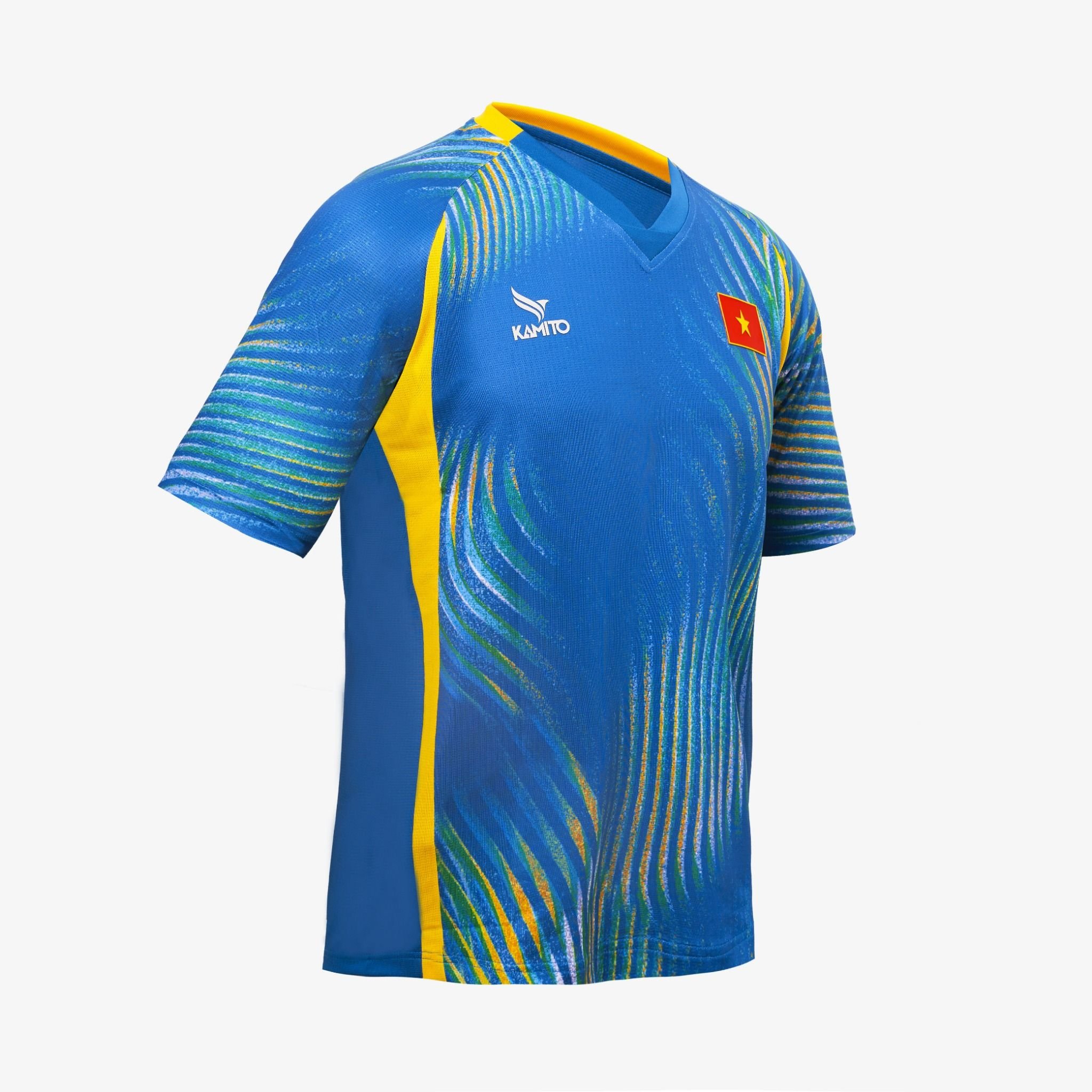 Áo T-shirt Bóng Bàn Đội Tuyển Việt Nam Kamito V1