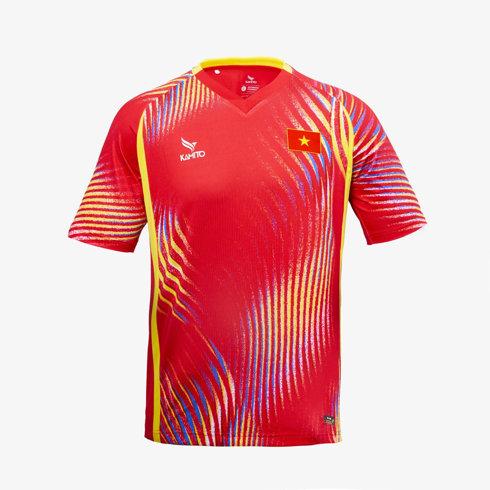 Áo T-shirt Bóng Bàn Đội Tuyển Việt Nam Kamito V1