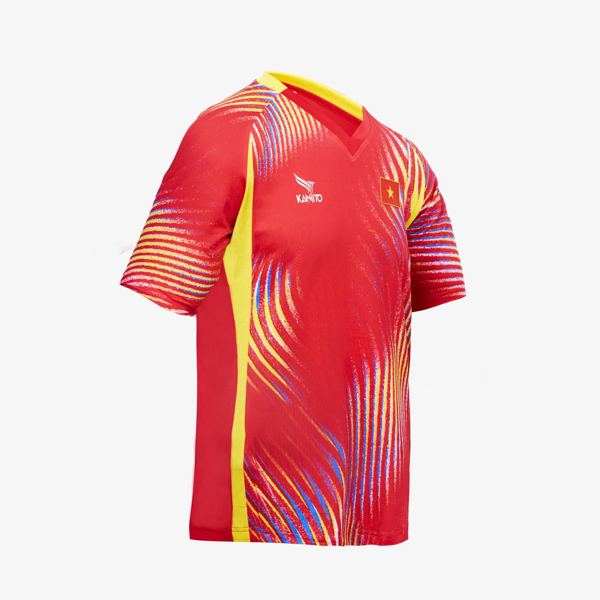 Áo T-shirt Bóng Bàn Đội Tuyển Việt Nam Kamito V1