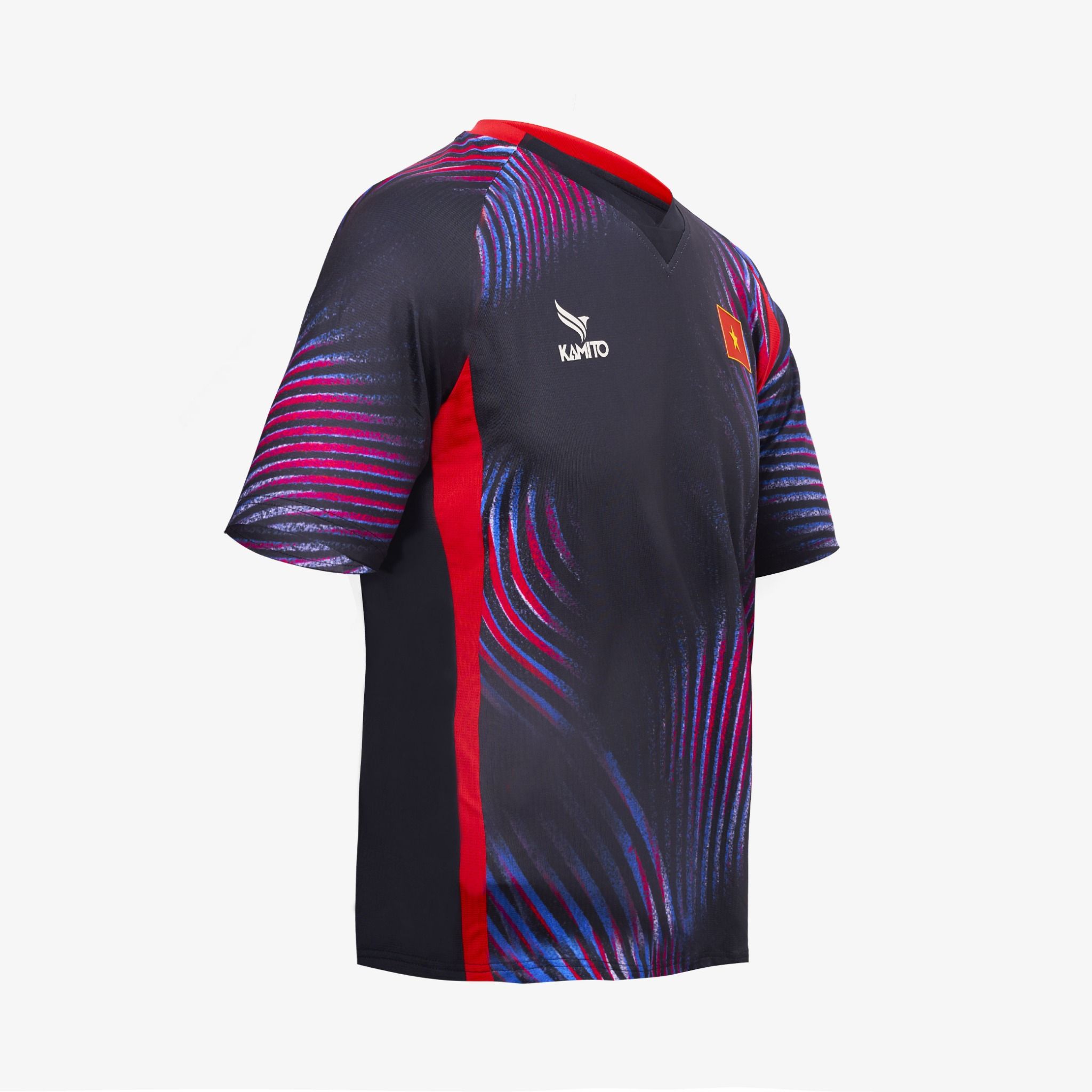 Áo T-shirt Bóng Bàn Đội Tuyển Việt Nam Kamito V1