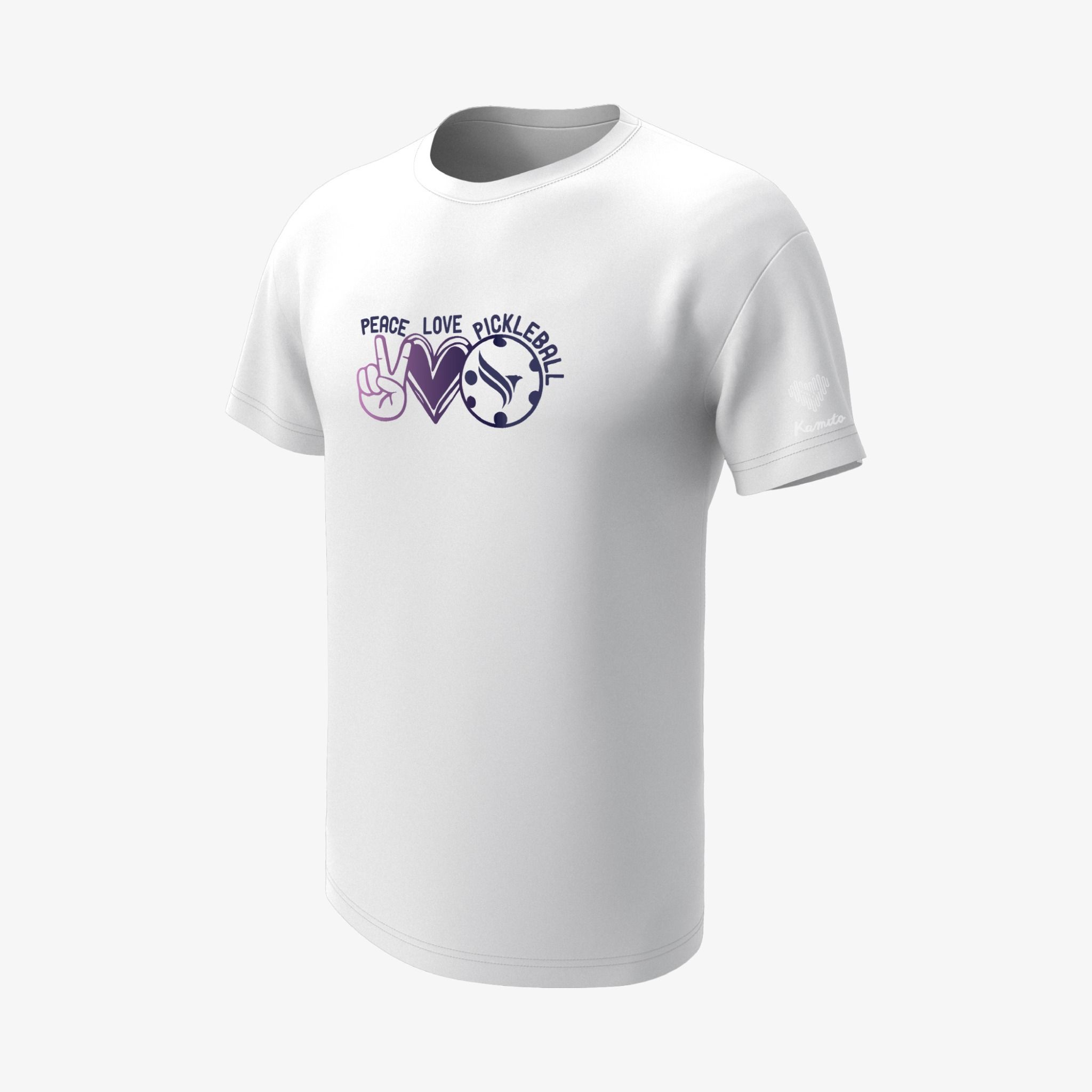 Áo T-Shirt Pickleball Kamito Peace Love