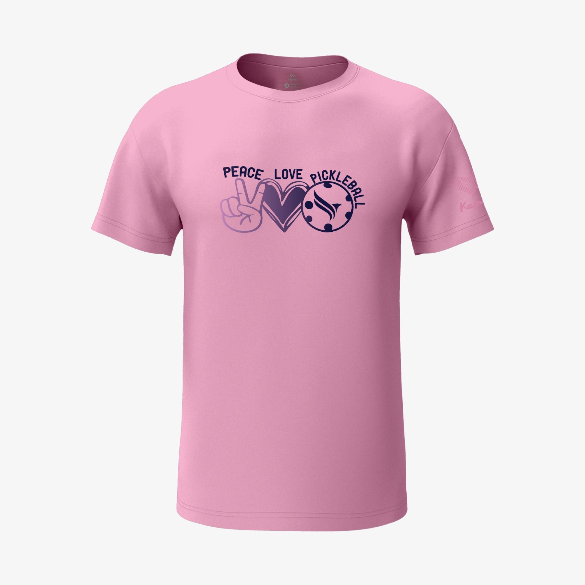 Áo T-Shirt Pickleball Kamito Peace Love