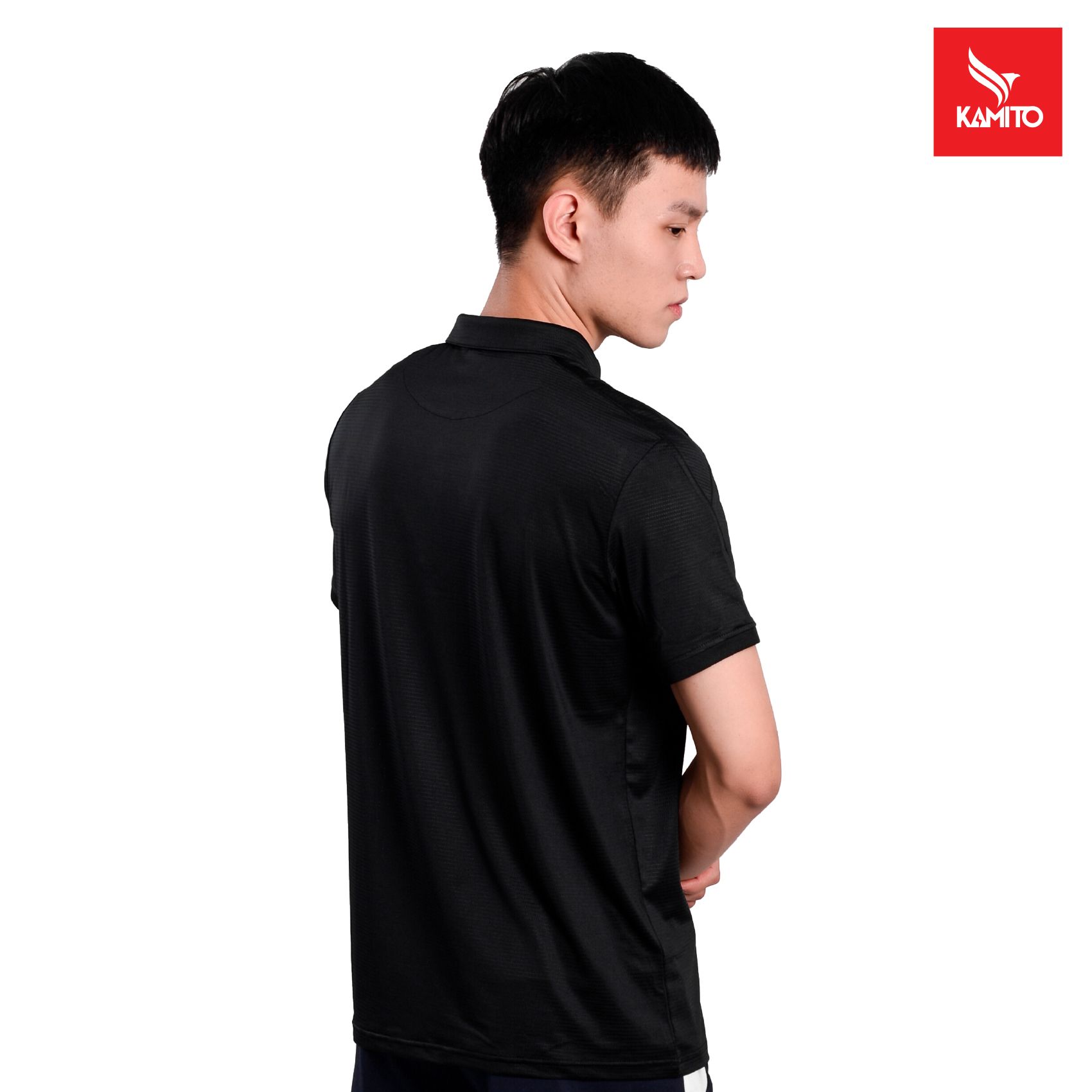 ÁO THỂ THAO POLO NAM PHỐI VAI KMAP2103 KAMITO