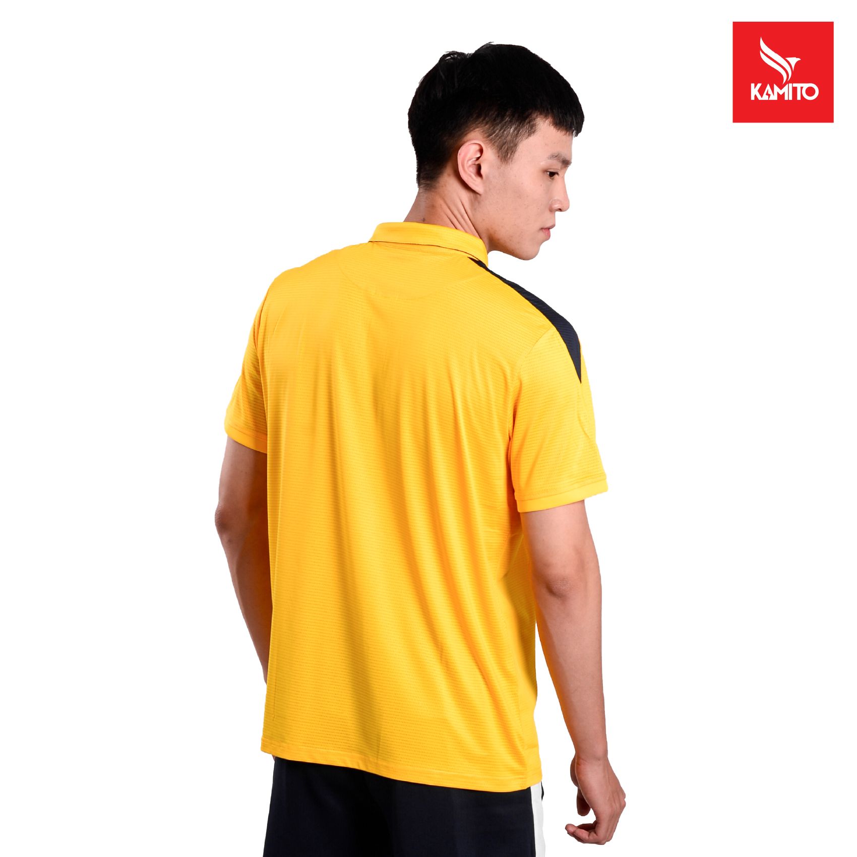 ÁO THỂ THAO POLO NAM PHỐI VAI KMAP2103 KAMITO