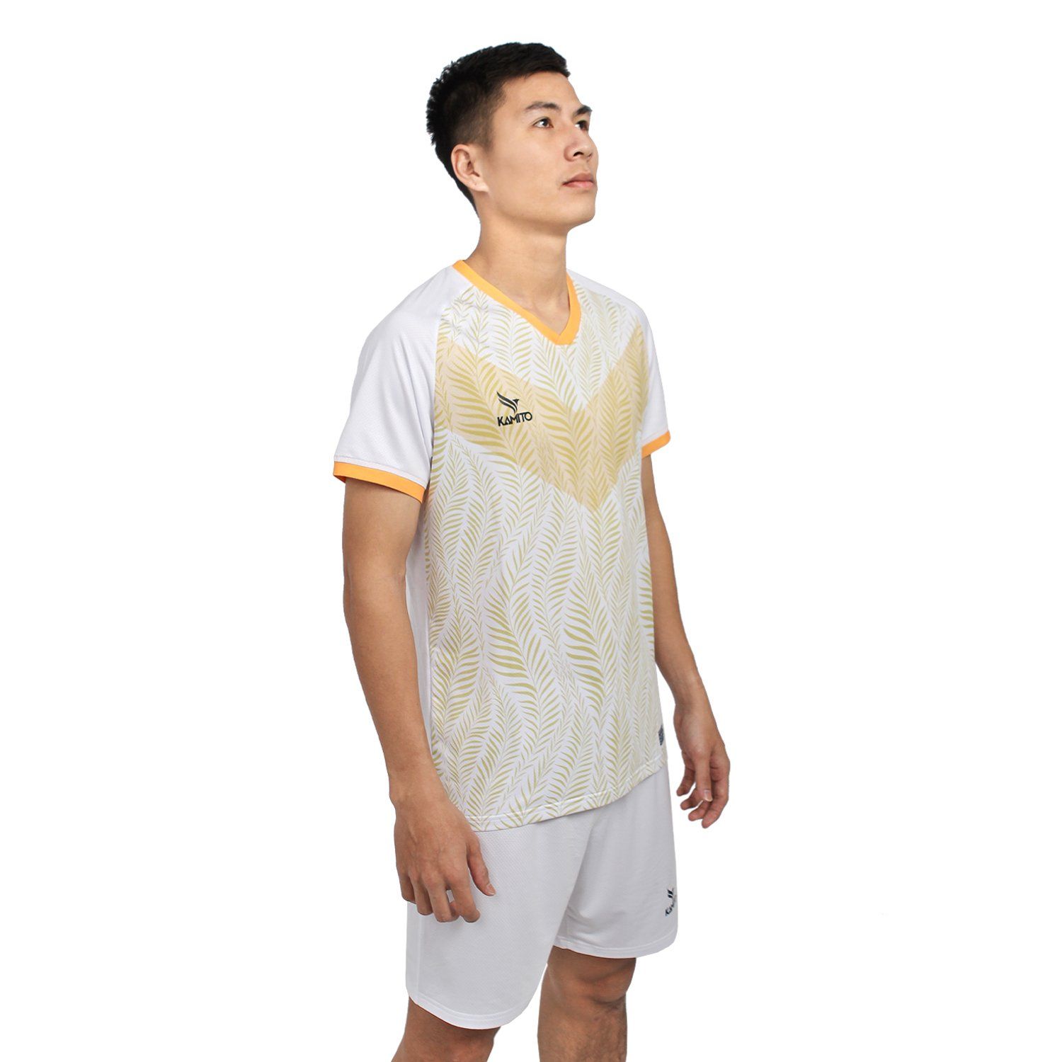 BỘ QUẦN ÁO BÓNG ĐÁ KMSH2102 KAMITO HỌA TIẾT CHIẾC LÁ