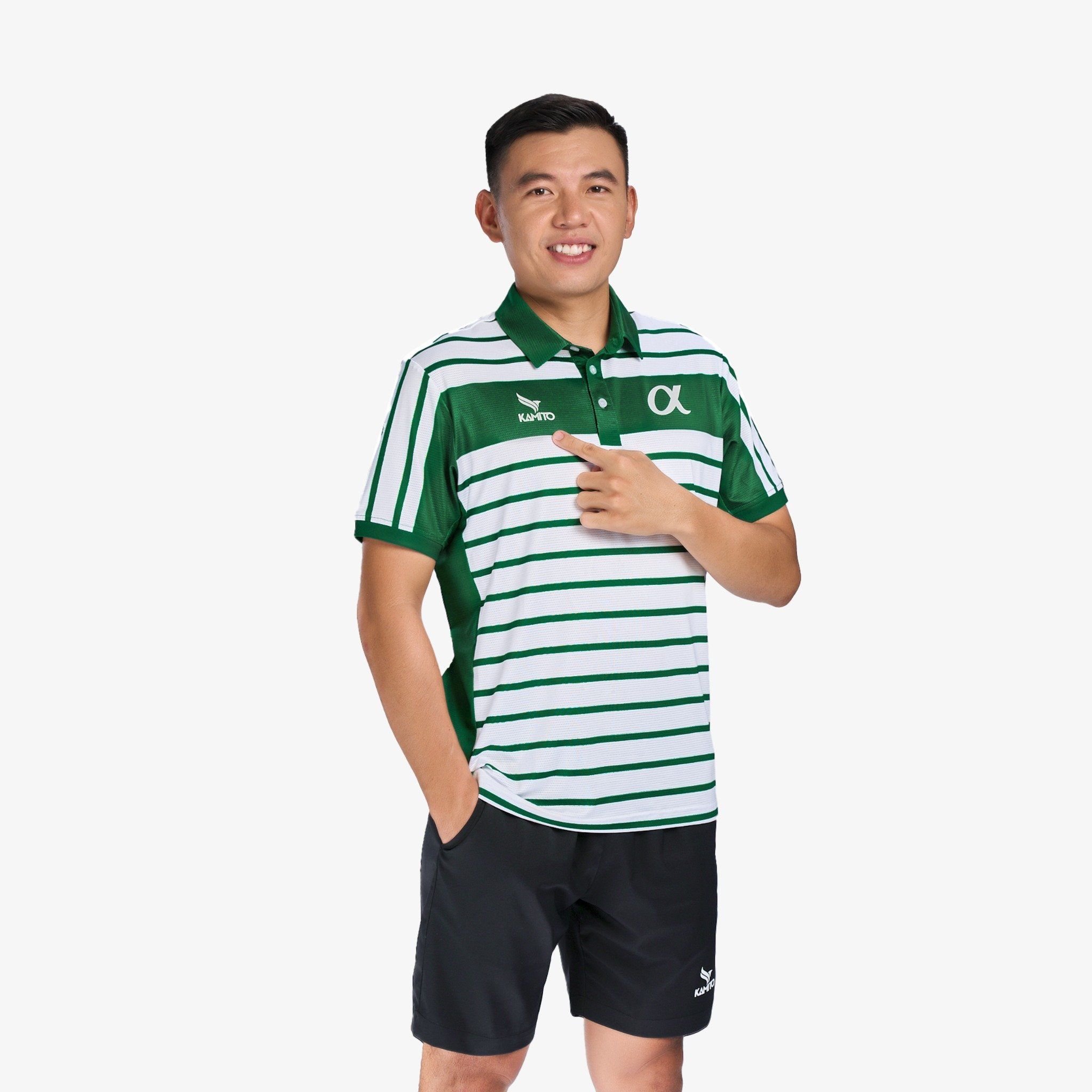 Áo Polo Pickleball Kamito Alpha V1